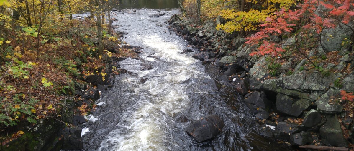 Permalink to: Fall View at Wollaston Dam